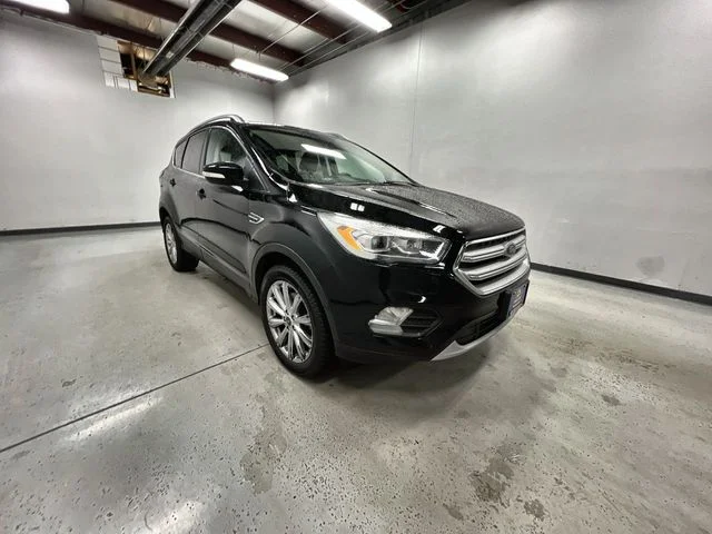 Used 2018 Black Ford Titanium image 2