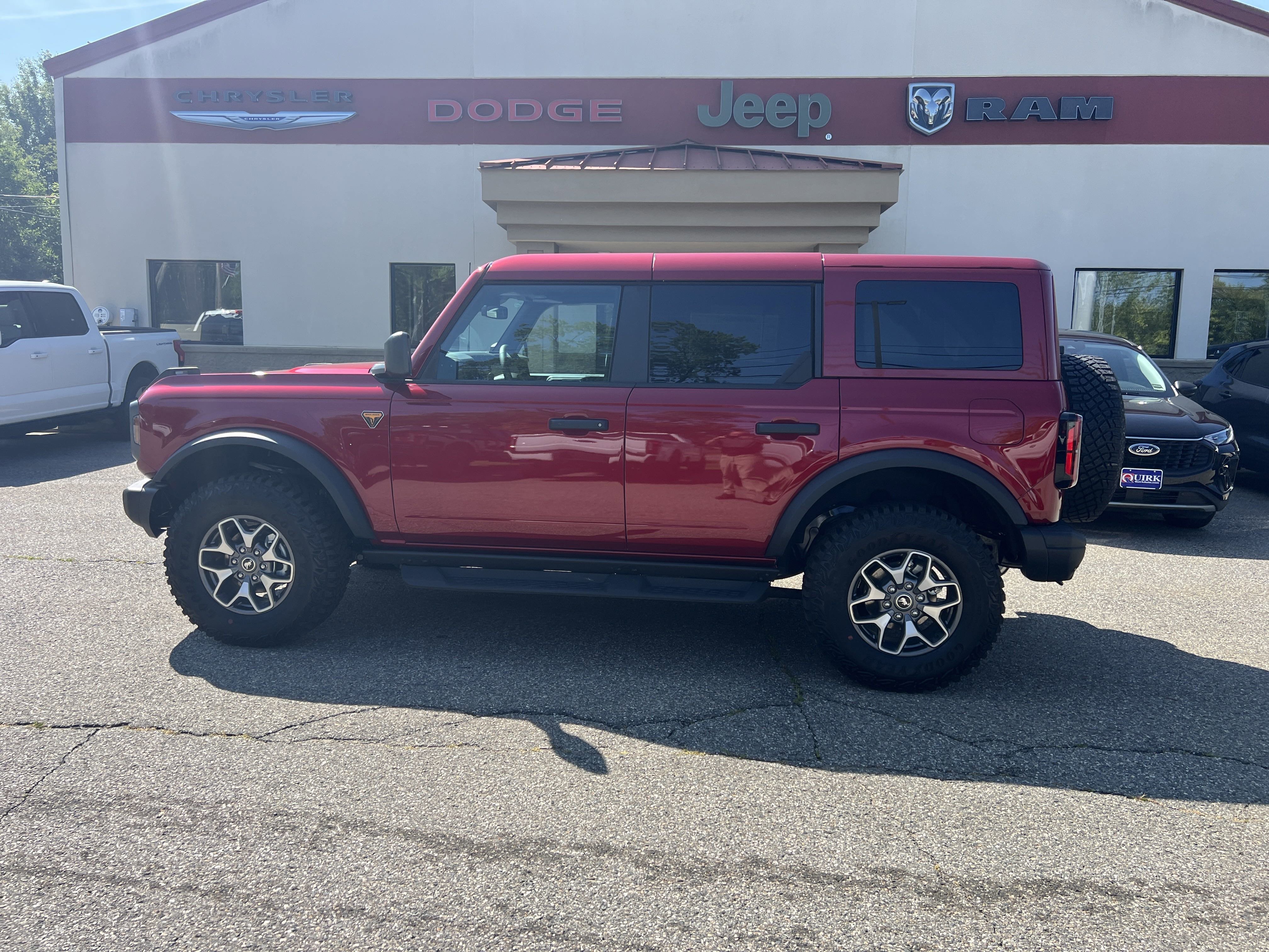 New 2025 Ruby Red Metallic Tinted Clearcoat Ford Badlands® image 8
