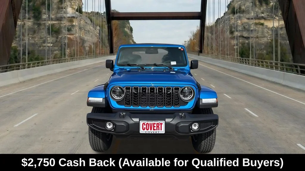 New 2026 Hydro Blue Pearl-Coat Exterior Paint Jeep Sport S image 2