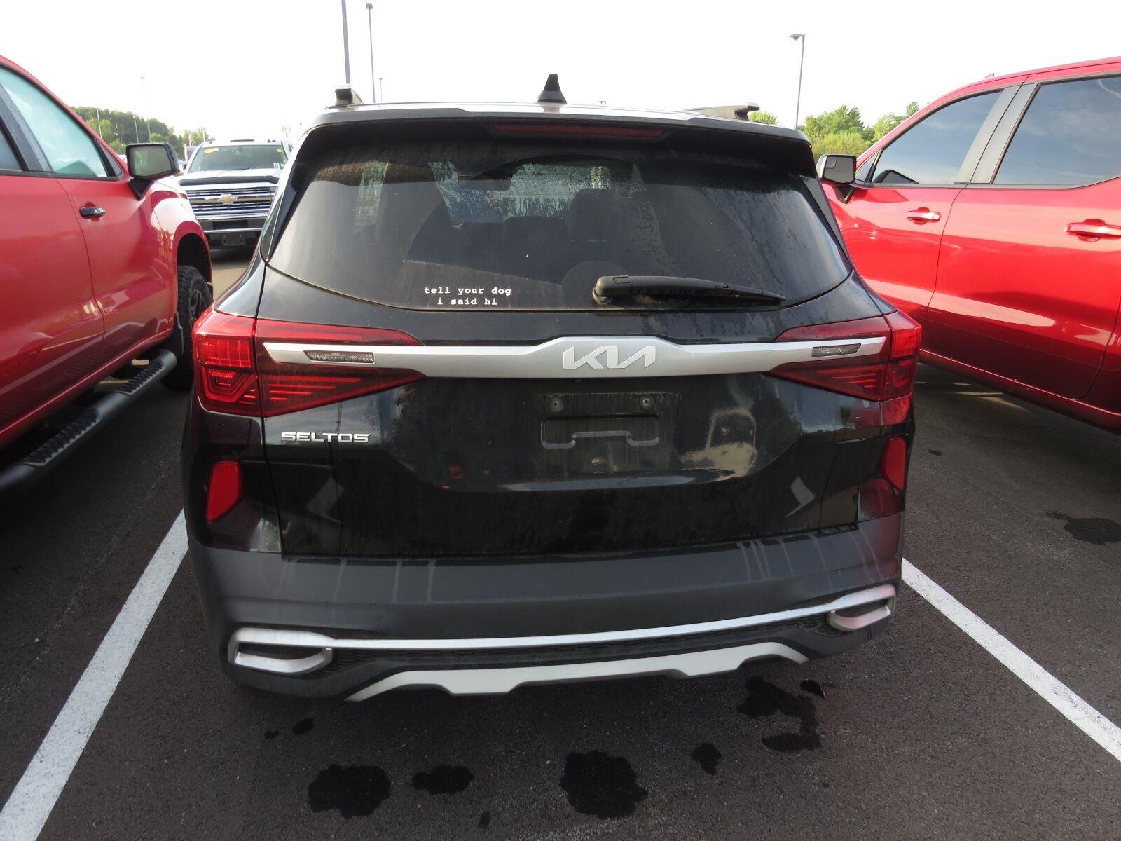 Used 2022 Cherry Black Kia S image 10