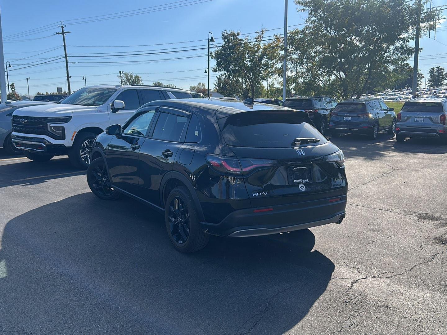Used 2024 Crystal Black Pearl Honda Sport image 5