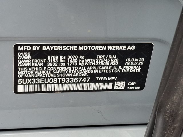 New 2026 Brooklyn Grey Metallic BMW M60i image 21