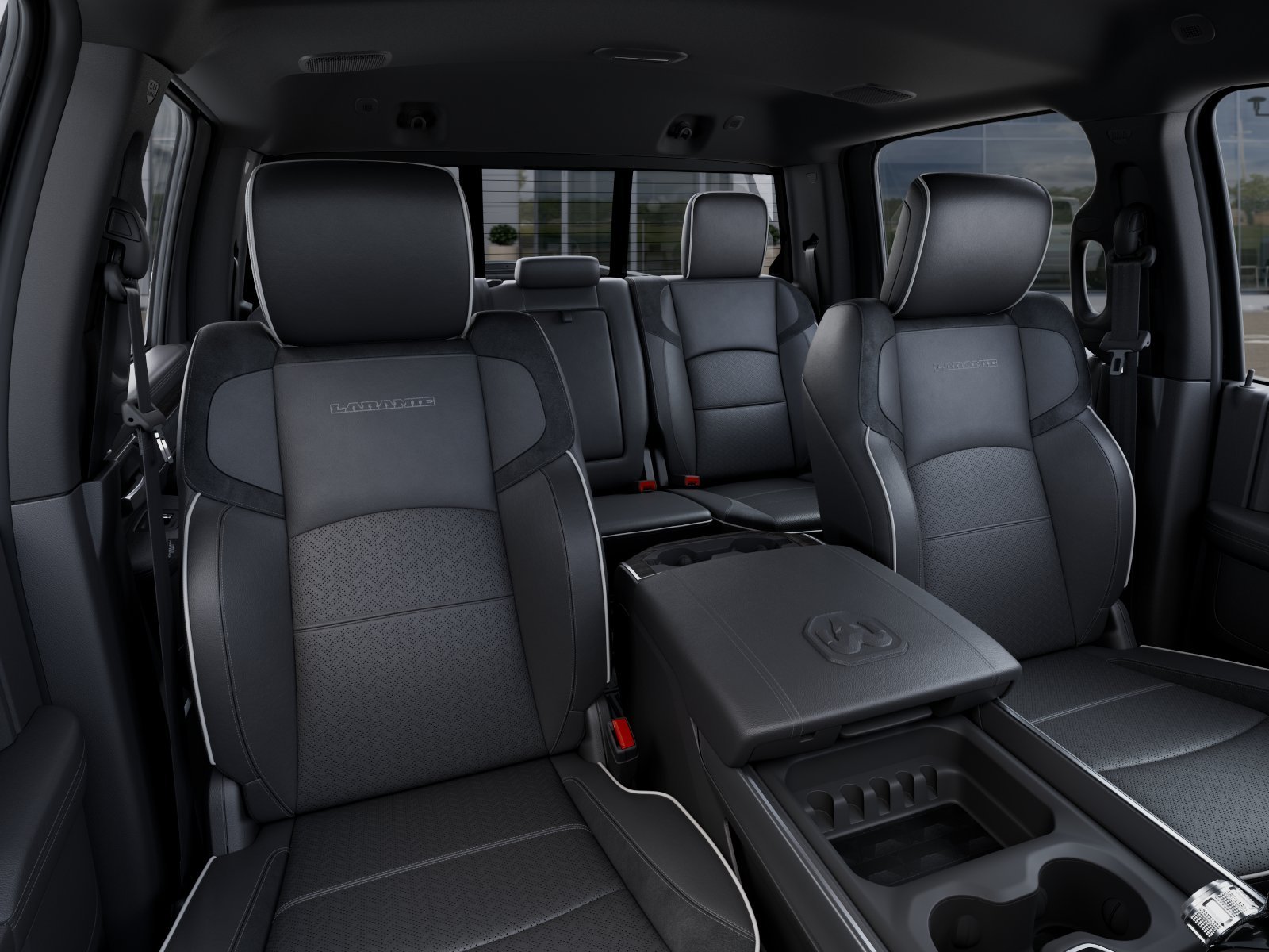 New 2026 Granite Crystal Metallic Clear-Coat Exterior Paint RAM Laramie image 42