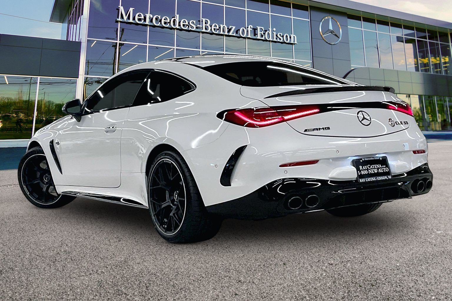 New 2026 MANUFAKTUR Moonlight White Metallic Mercedes-Benz AMG® CLE 53 4MATIC+ Coupe image 15