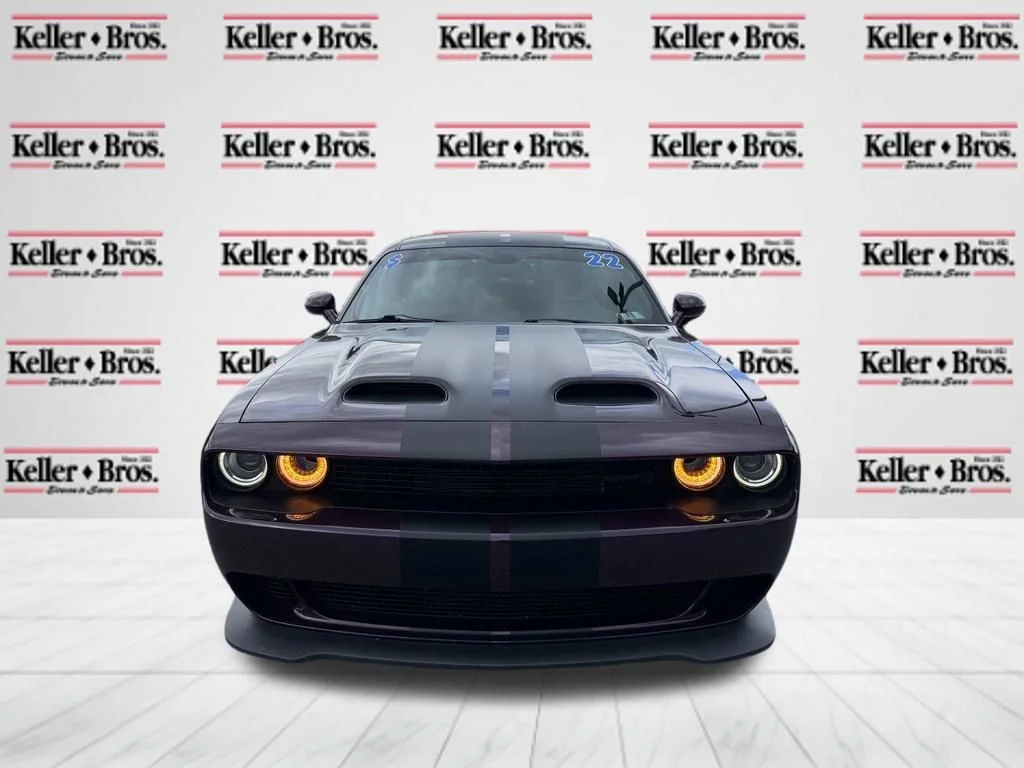 Used 2022 Purple Dodge SRT Hellcat image 2
