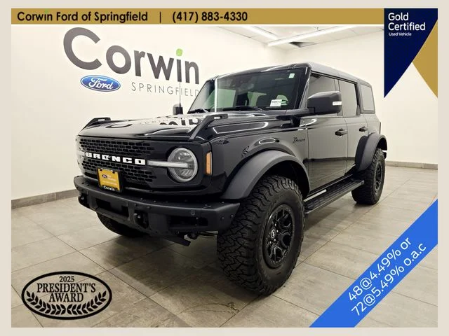 Certified Used 2024 Shadow Black Ford Wildtrak image 1