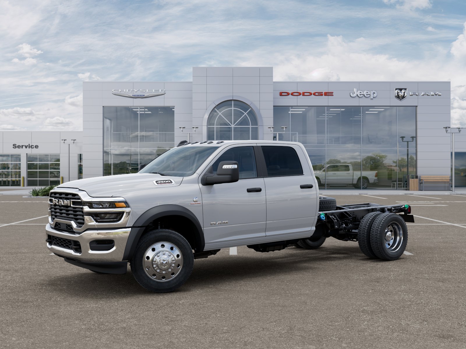 New 2025 Bright White Clear-Coat Exterior Paint RAM Tradesman image 11