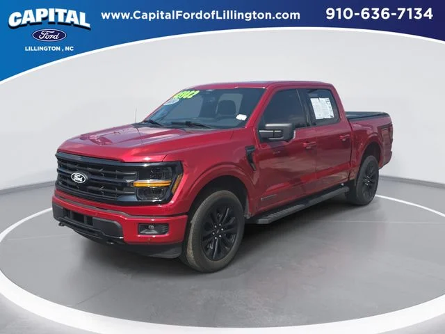 Used 2024 Red Ford XLT image 1