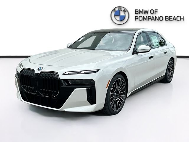 New 2026 White BMW 740i xDrive image 3