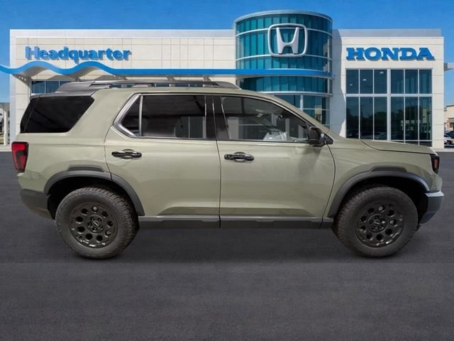 New 2026 Ash Green Metallic Honda TrailSport Elite Blackout image 2
