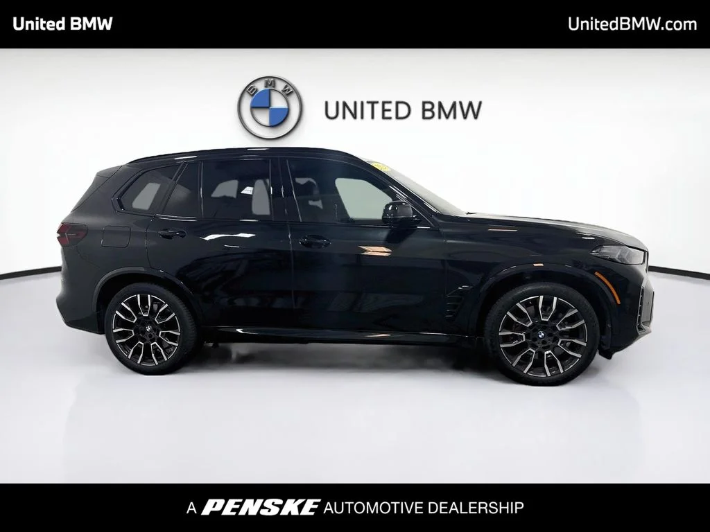 Certified Used 2025 Black Sapphire Metallic BMW xDrive50e image 4