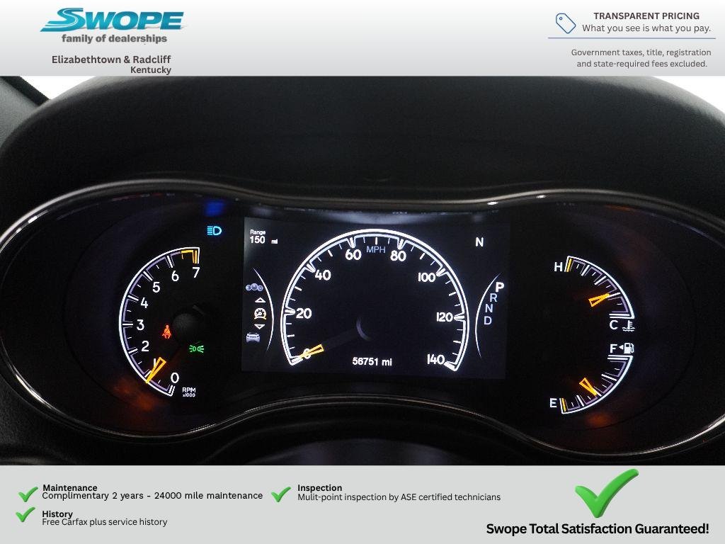 Used 2019 Velvet Red Pearlcoat Jeep Altitude image 17