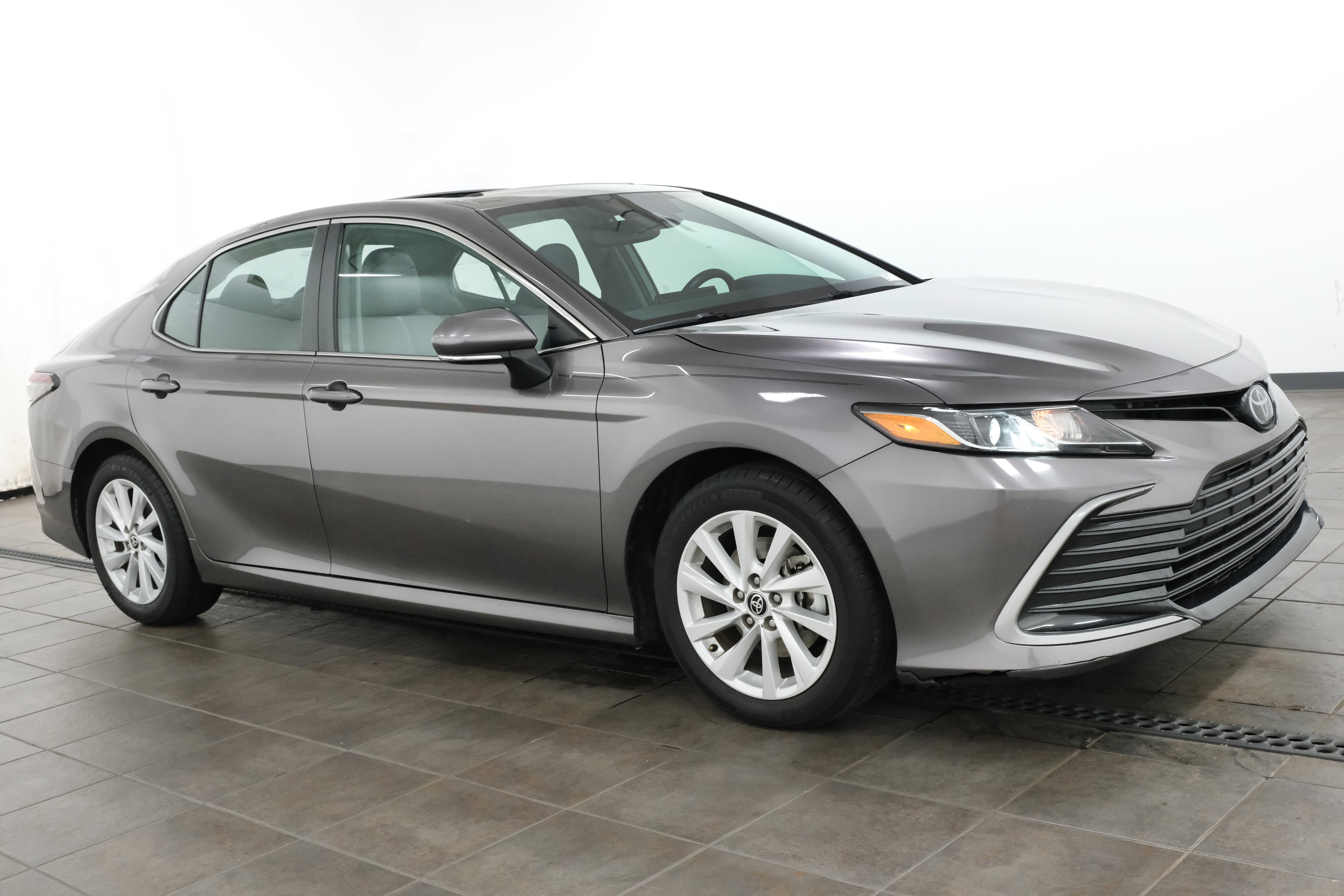 Certified Used 2024 Predawn Gray Mica Toyota LE image 6
