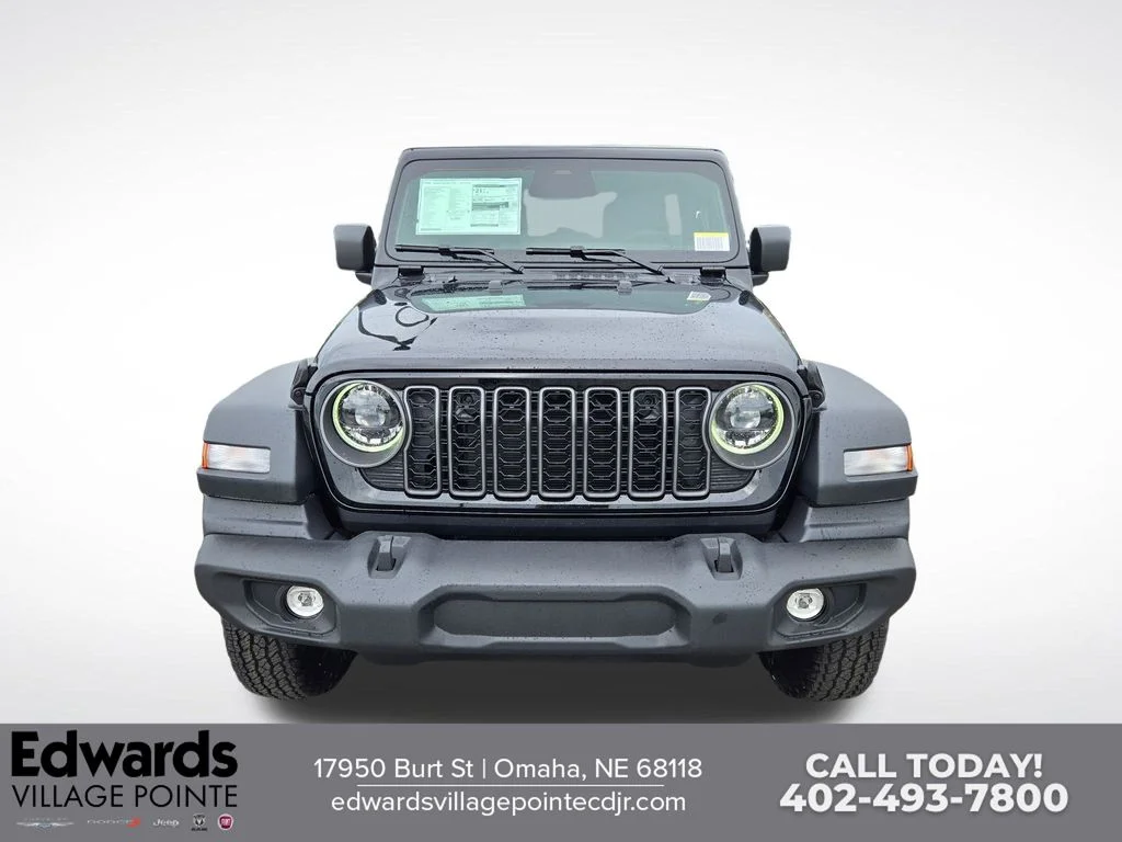 New 2026 Black Clear-Coat Exterior Paint Jeep Sport S image 8