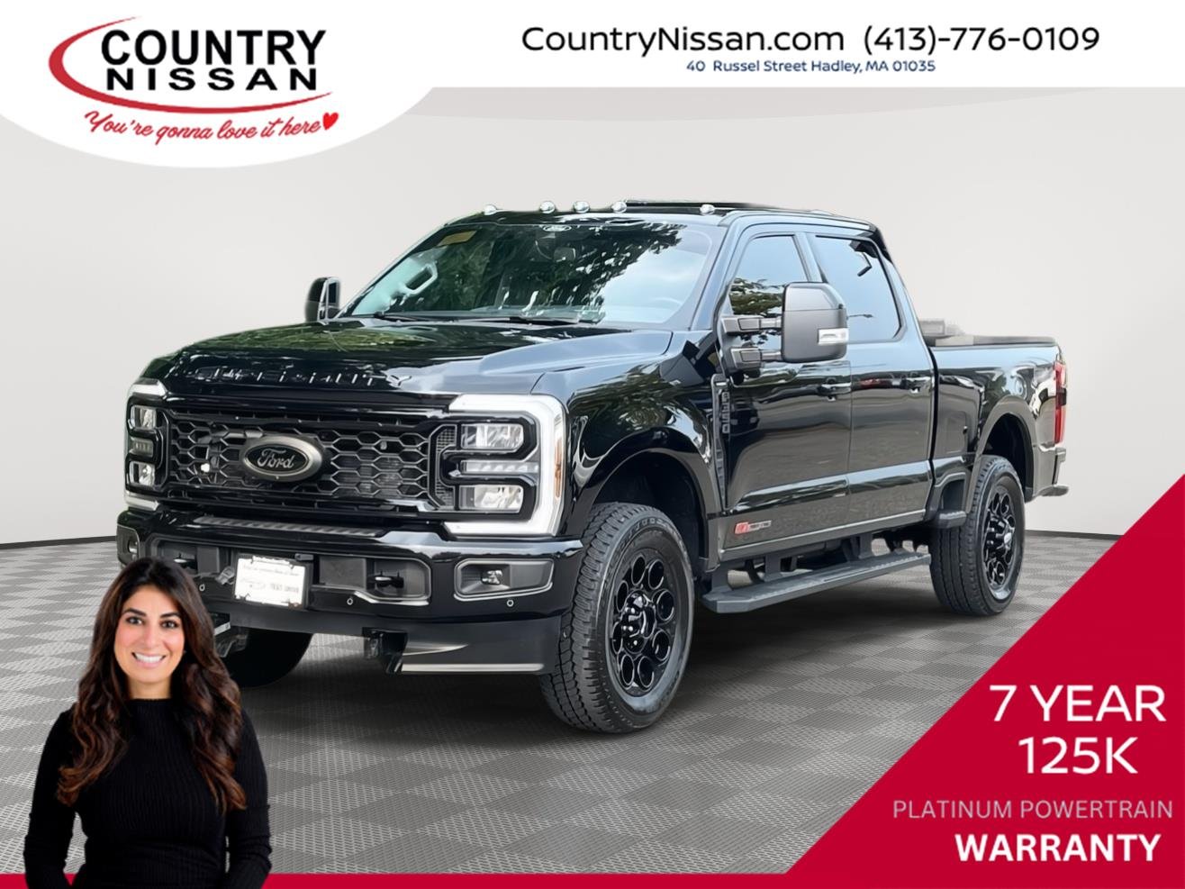 Used 2026 Agate Black Metallic Ford Lariat image 1
