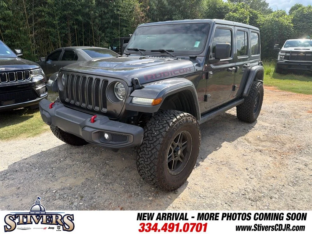 Used 2020 Gray Jeep Unlimited Rubicon image 4