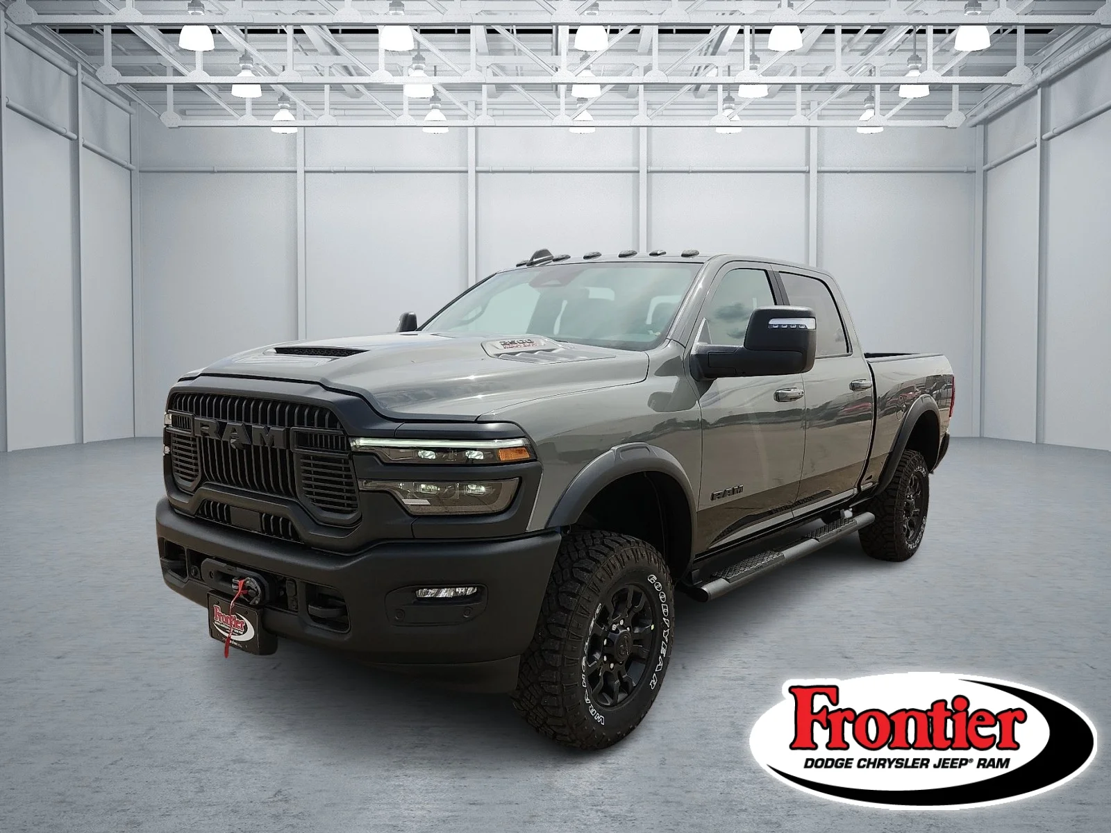 New 2026 Ceramic Gray Clear-Coat  Paint Ram POWER WAGON CREW CAB 4X4 6
