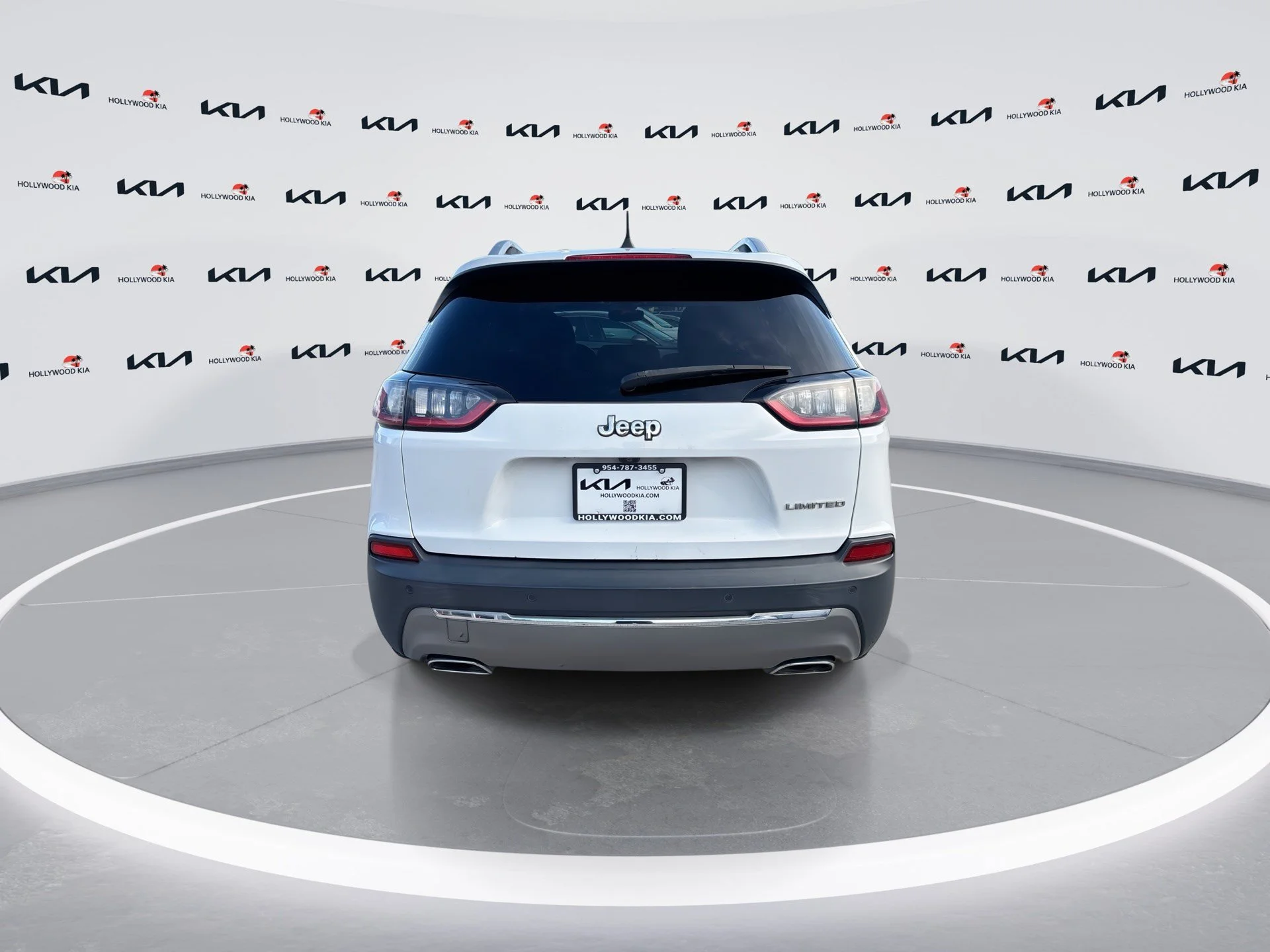 Used 2019 Bright White Clearcoat Jeep Limited image 7