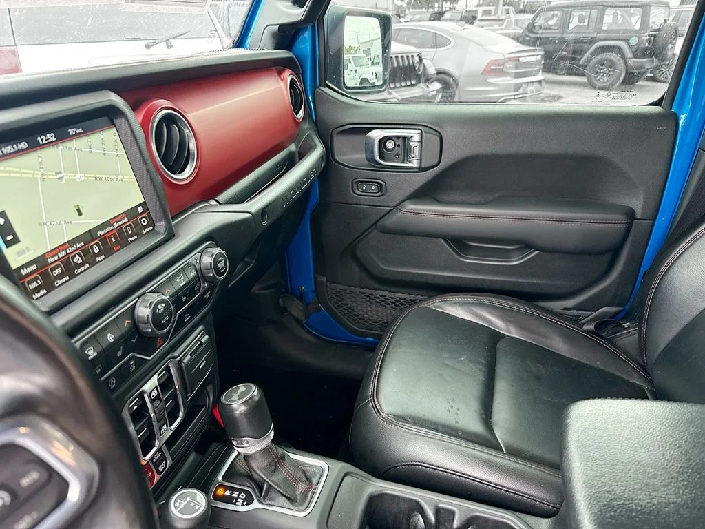 Used 2022 Blue Jeep Unlimited Rubicon image 26