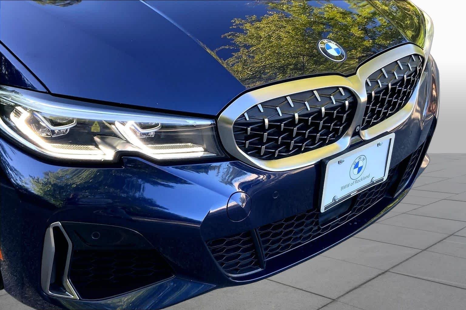 Used 2020 Tanzanite Blue II Metallic BMW M340i xDrive image 29
