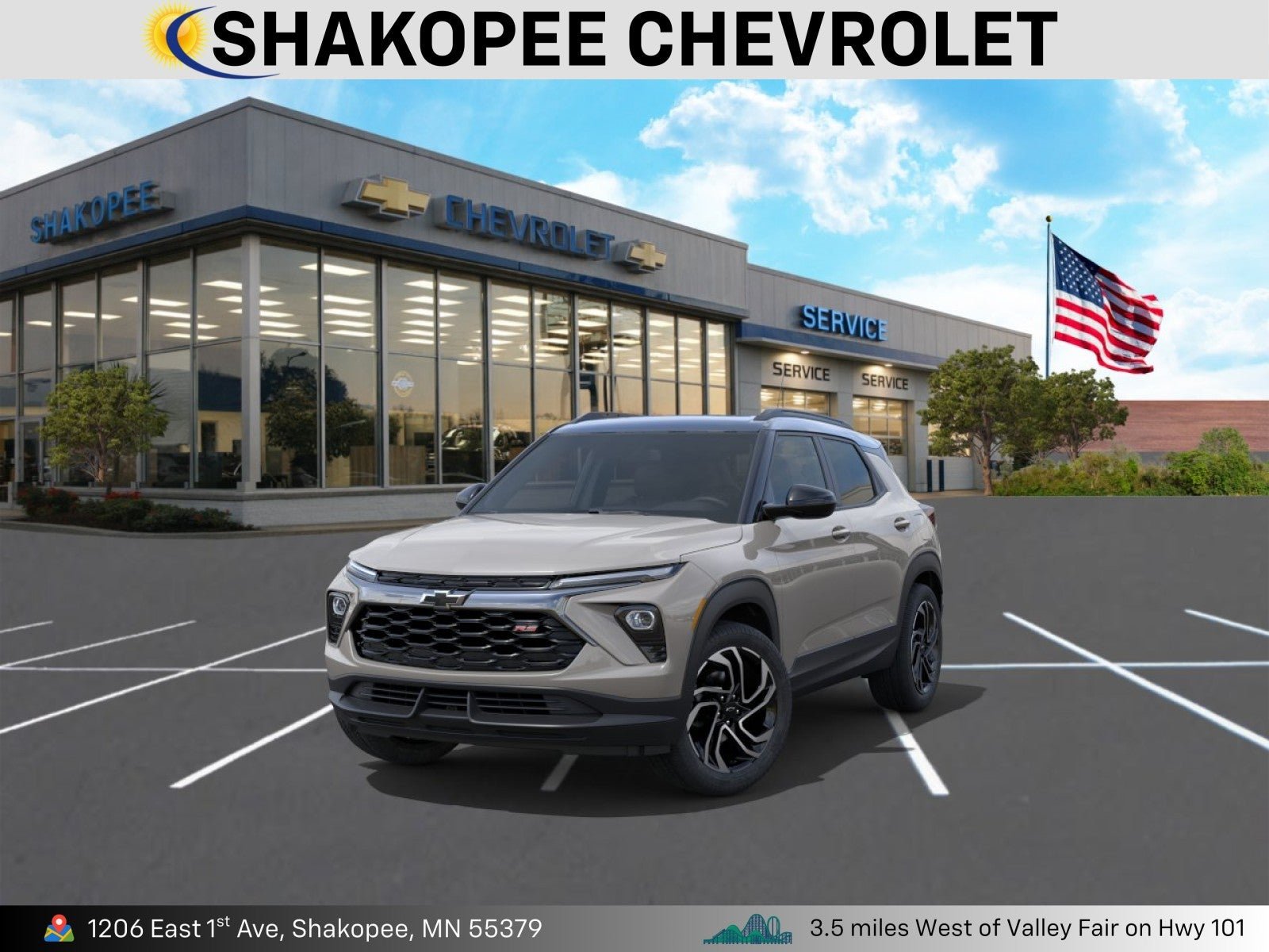 New 2026 White Sands Chevrolet RS image 28