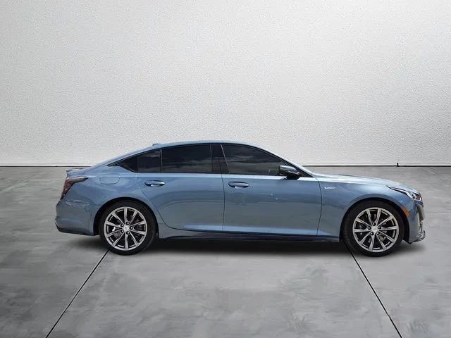 Used 2024 Midnight Steel Metallic Cadillac V-Series image 5