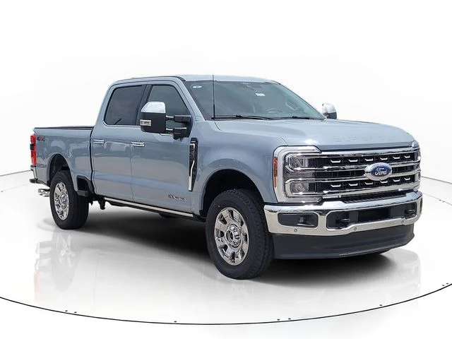 New 2026 Gray Metallic Ford Lariat image 3