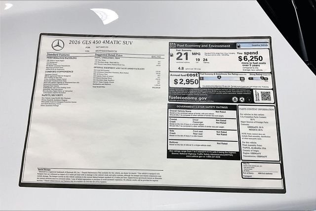 New 2026 Polar White Mercedes-Benz GLS 450 image 27