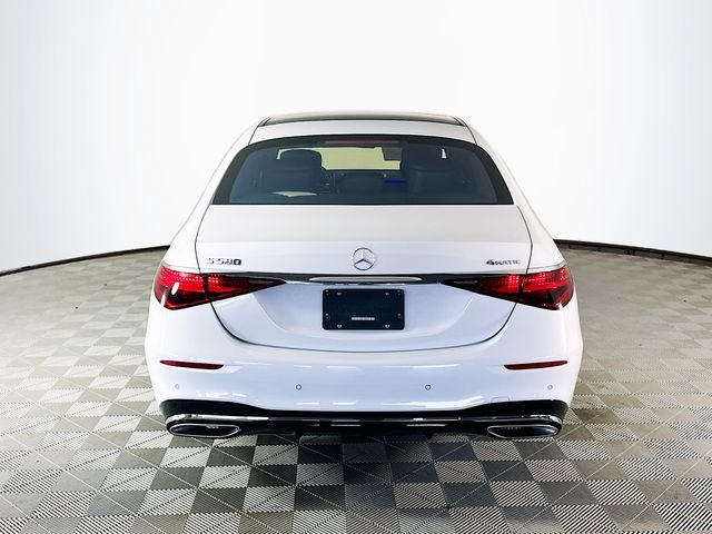 New 2026 MANUFAKTUR Moonlight White Metallic Mercedes-Benz S 580 image 6