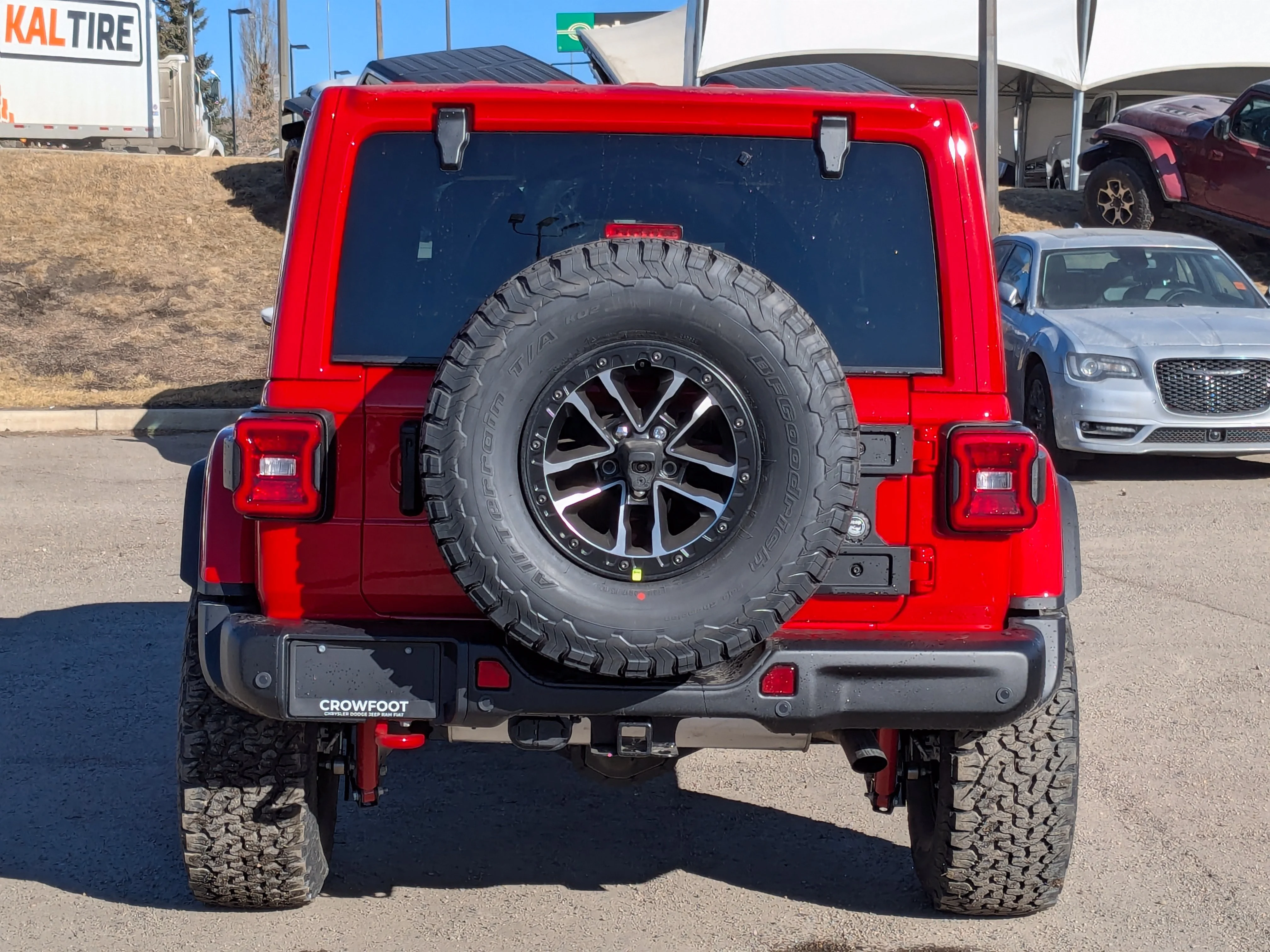 New 2026 Red Jeep Rubicon X - - Body-Color Hardtop - Nappa Lthr - Recon Pkg - Steel Bumpers - 8-Spd Auto & More! image 7