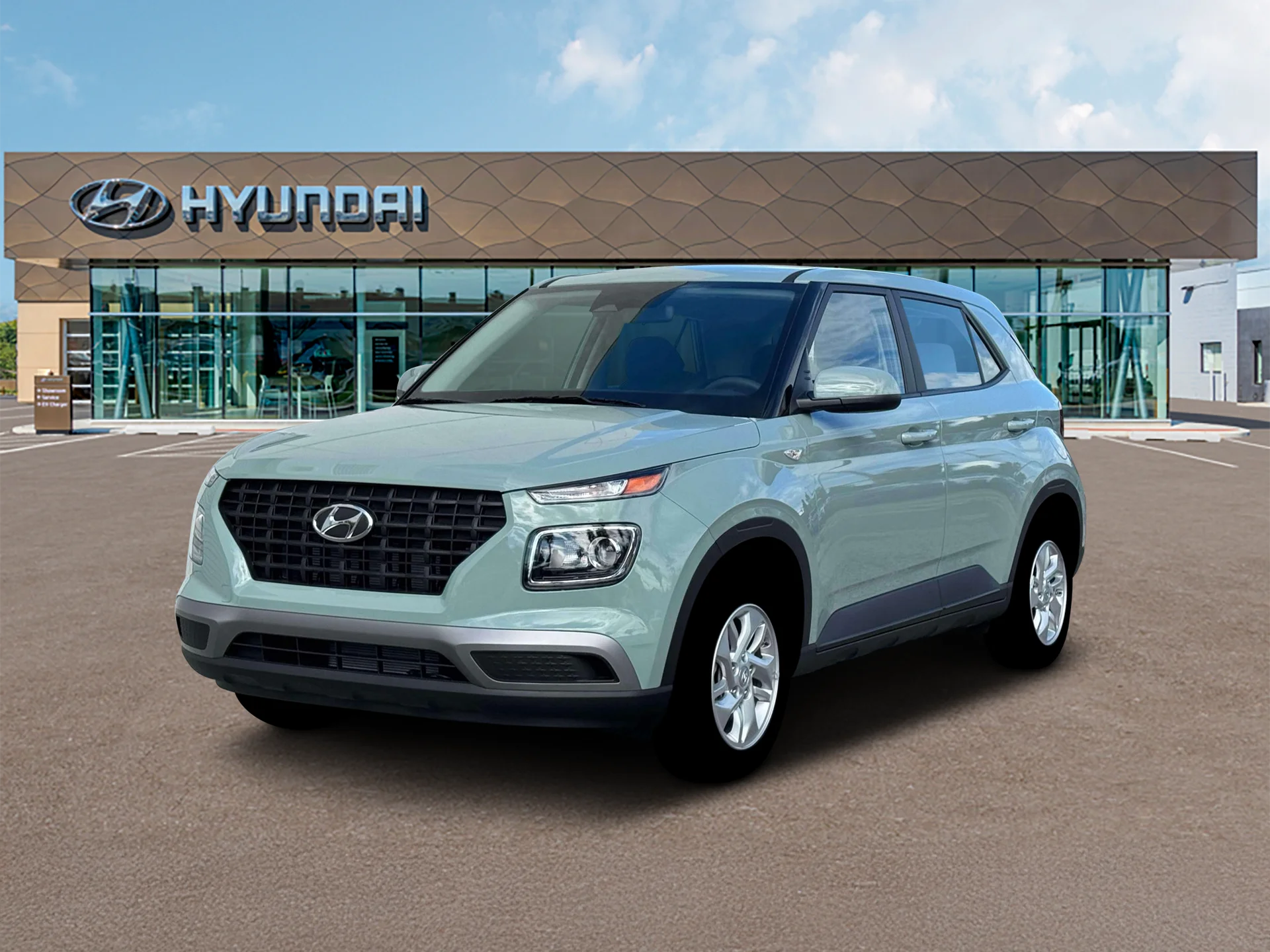 New 2026 Green Hyundai SE image 1
