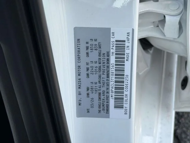 New 2026 Snowflake White Pearl Mazda 2.5 S Preferred image 33