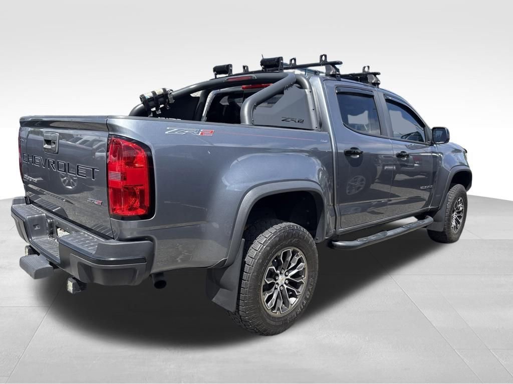 Used 2021 SATIN STEEL METALLIC Chevrolet 4WD ZR2 image 8
