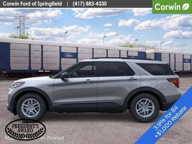 New 2026 Carbonized Gray Metallic Ford Active image 4