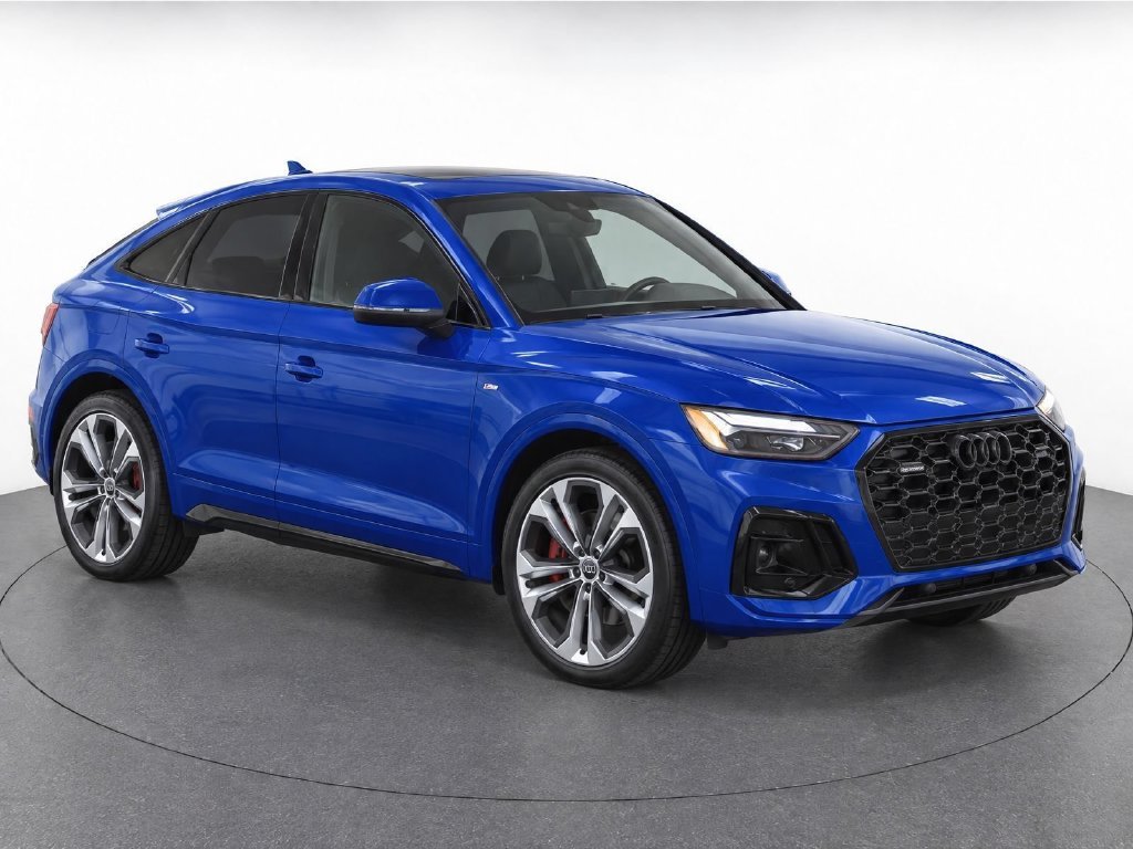 Used 2024 Ultra Blue Metallic Audi 45 S line Premium image 2