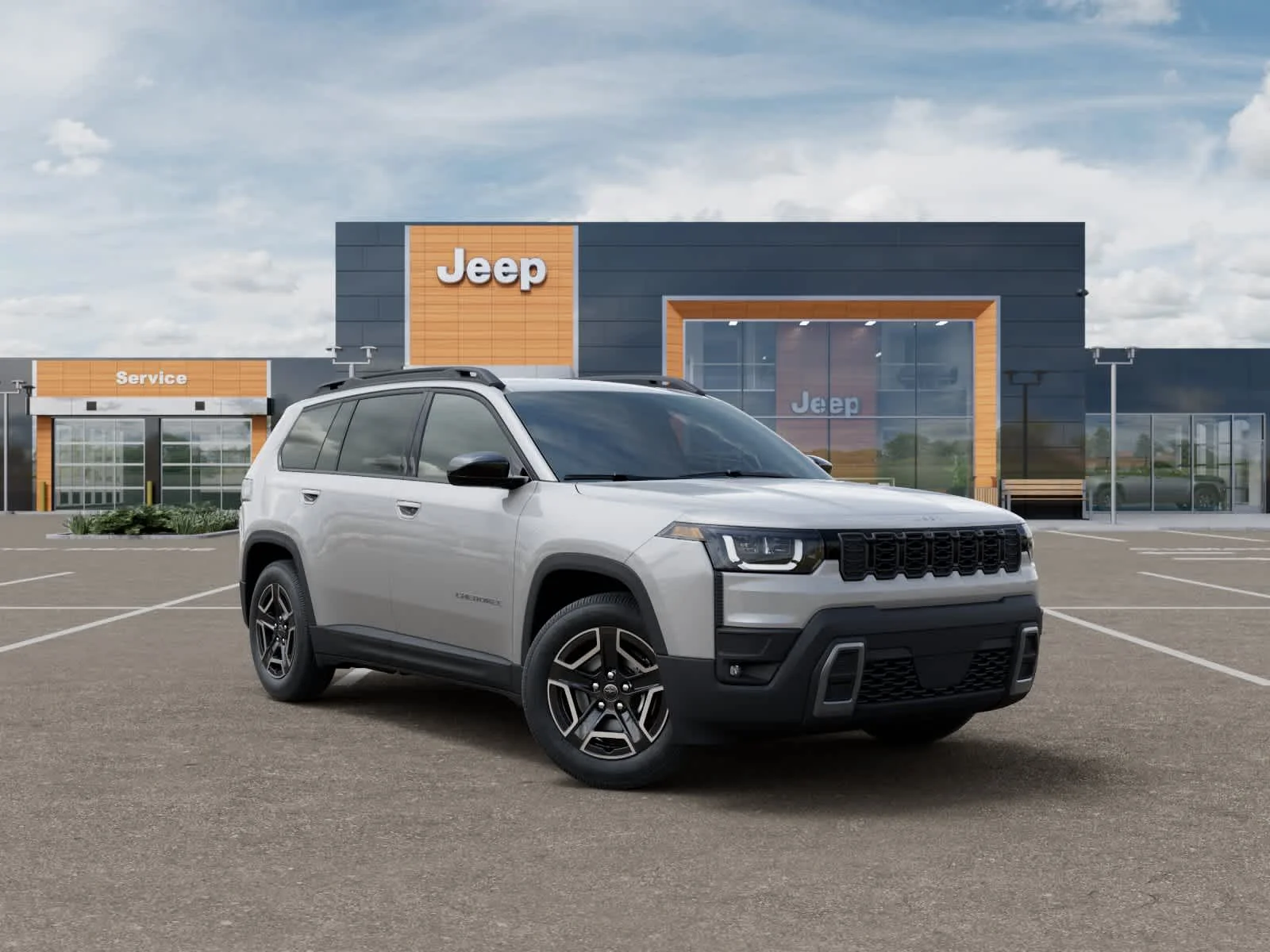 New 2026 Silver Zynith Clearcoat Jeep Laredo image 5