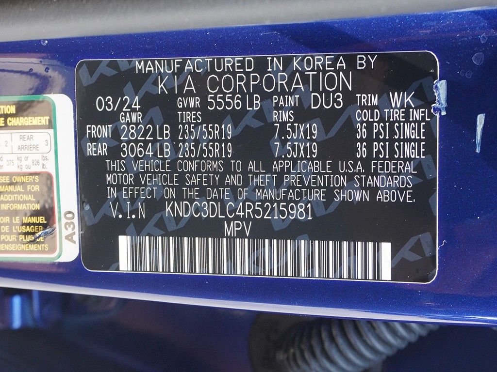 Used 2024 Blue Kia Wind image 52