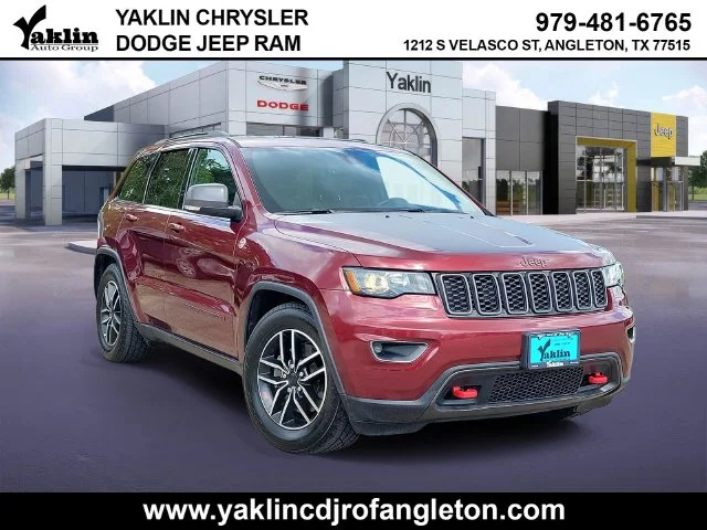 Used 2020 Red Jeep Trailhawk image 1