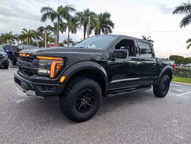 Certified Used 2025 Agate Black Metallic Ford Raptor image 3