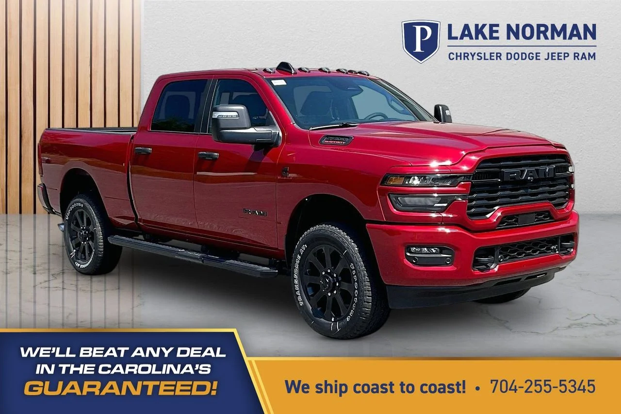 New 2026 Molten Red Pearl-Coat Exterior Paint RAM Big Horn image 1