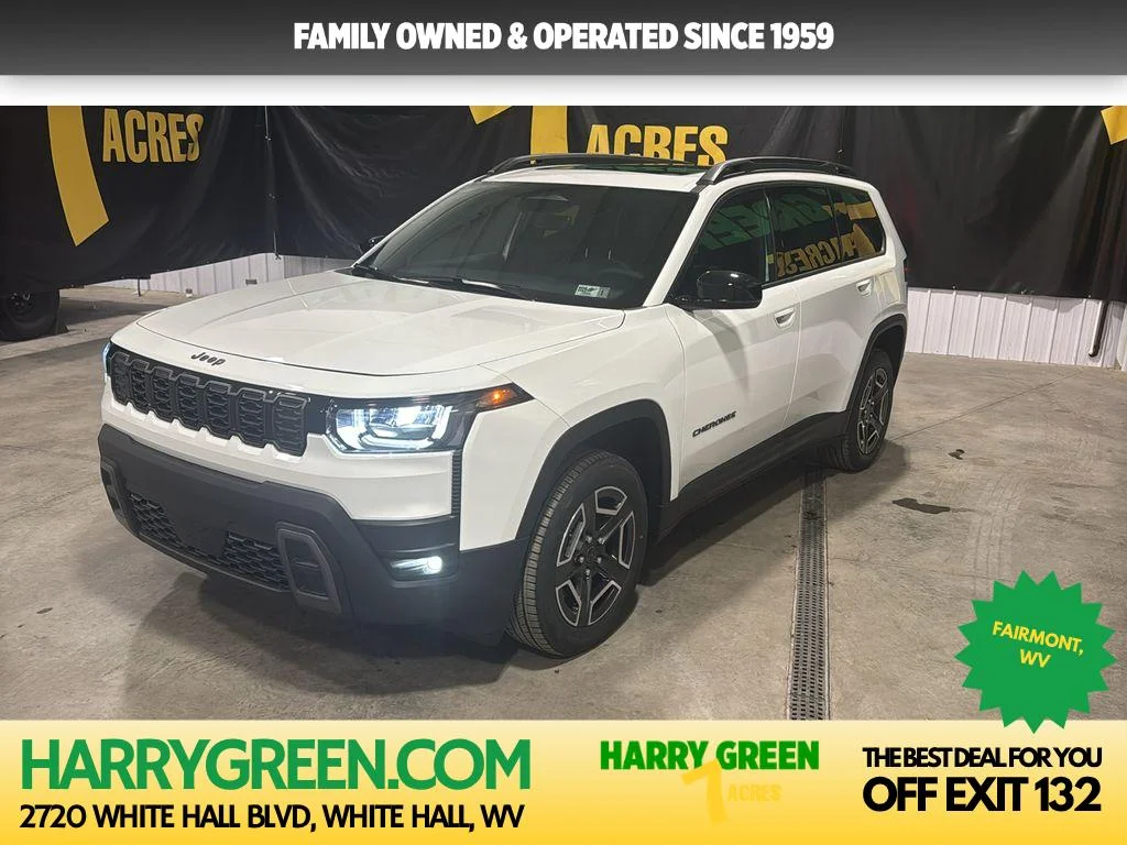 New 2026 Bright White Clear-Coat Exterior Paint Jeep Limited image 1