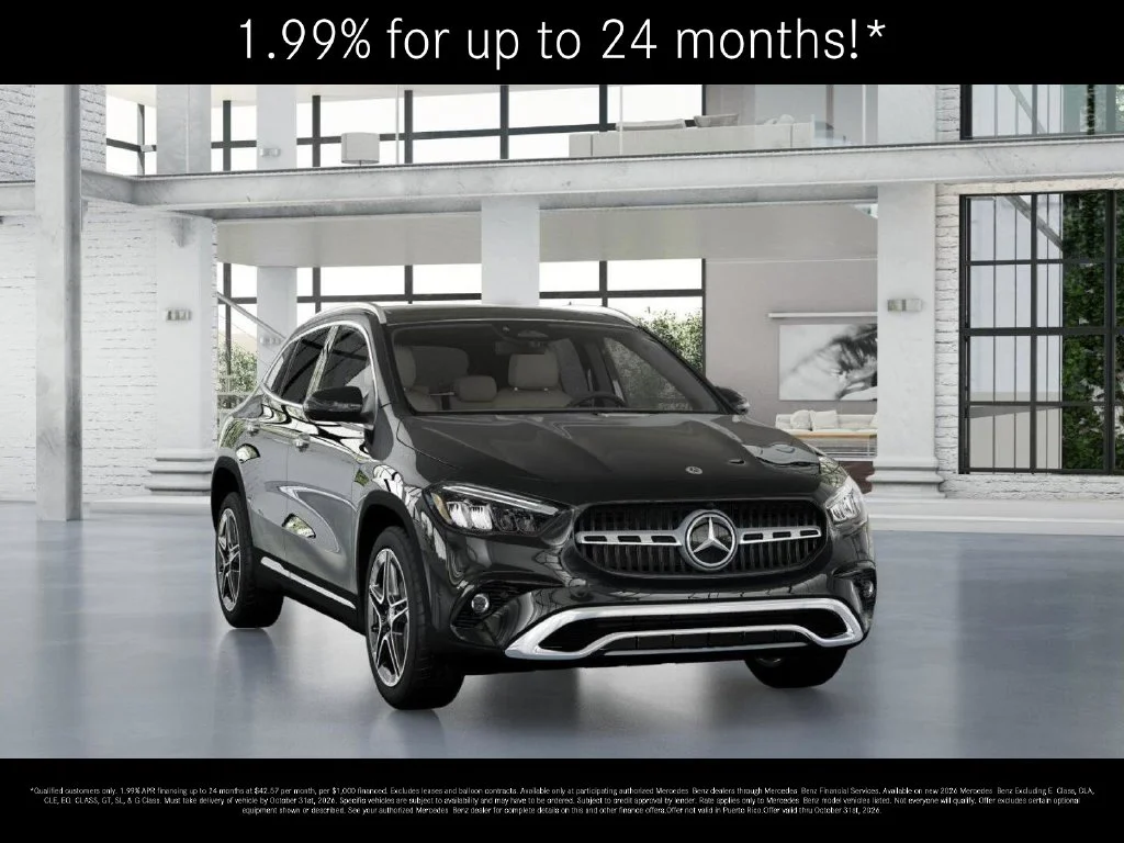 New 2026 Night Black Mercedes-Benz GLA 250 image 9