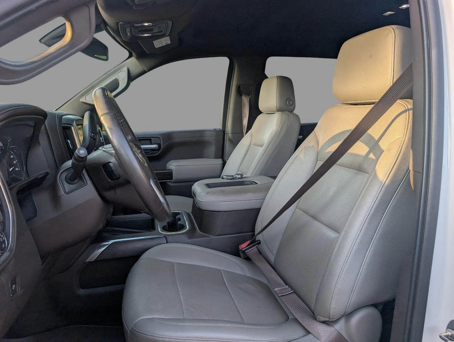 Used 2021 SUMMIT WHITE GMC SLT image 18