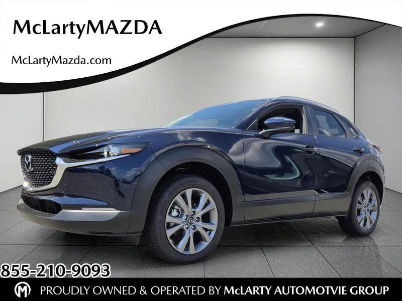 New 2026 Deep Crystal Blue Mica Mazda 2.5 S Preferred AWD image 1