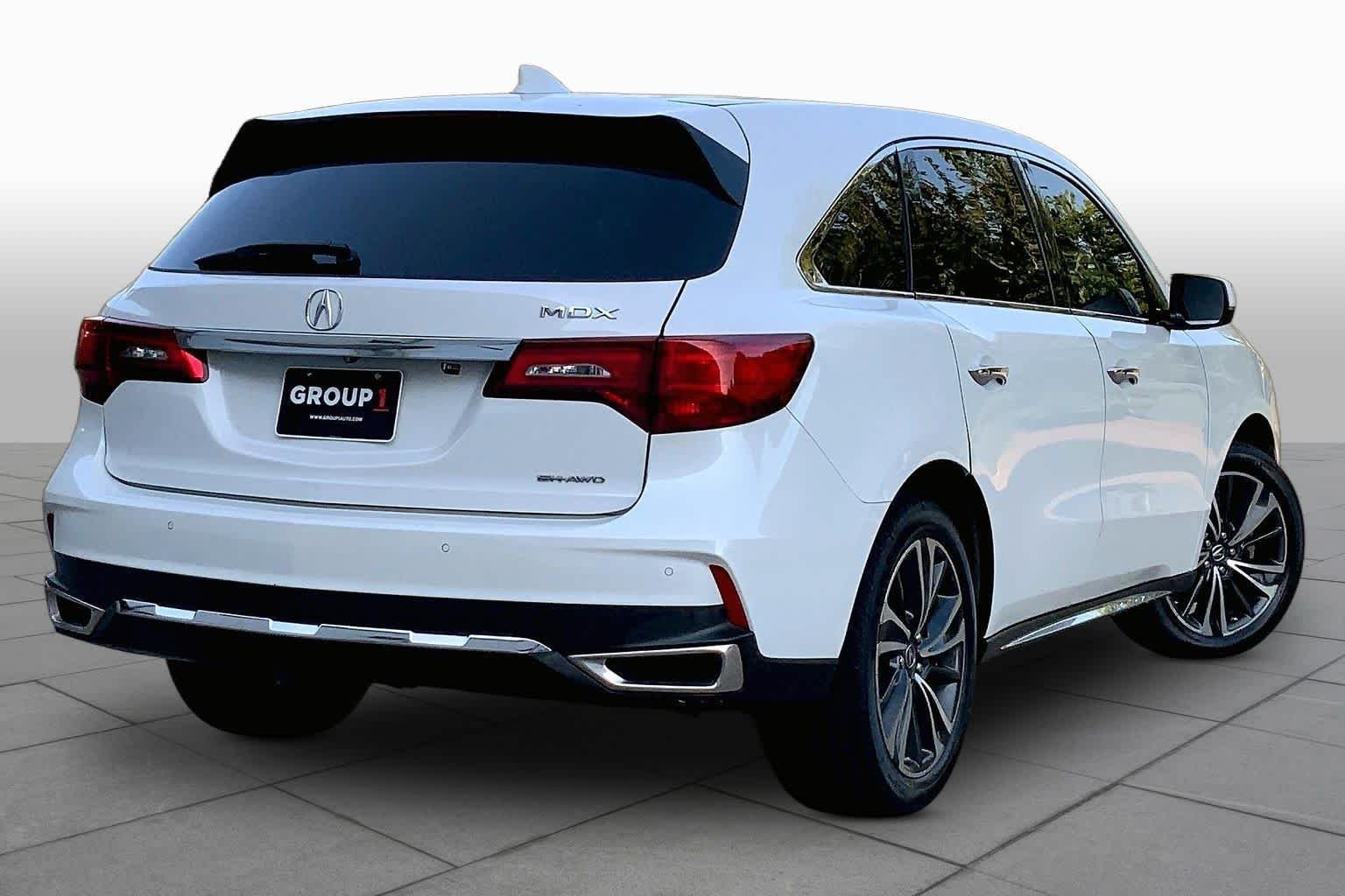 Used 2020 Platinum White Pearl Acura w/Technology Pkg image 12