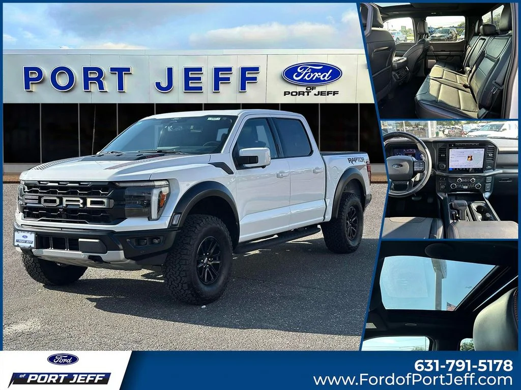 Used 2024 Oxford White Ford Raptor image 1