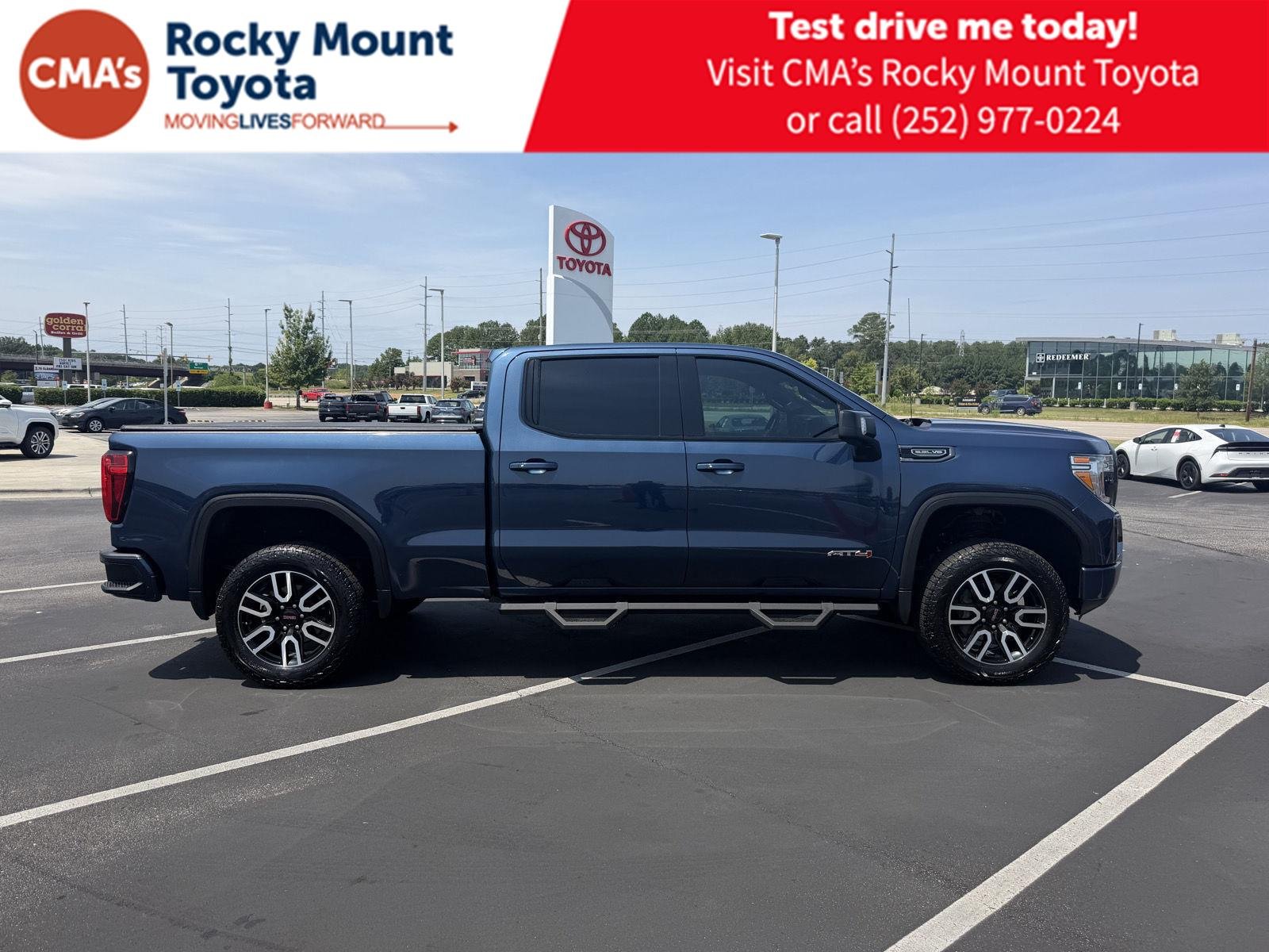 Used 2019 Pacific Blue Metallic GMC AT4 image 4