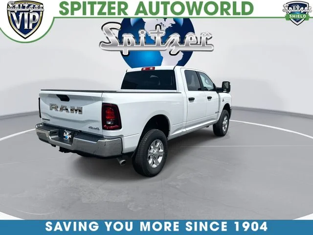 New 2025 Bright White Clearcoat RAM Big Horn image 8
