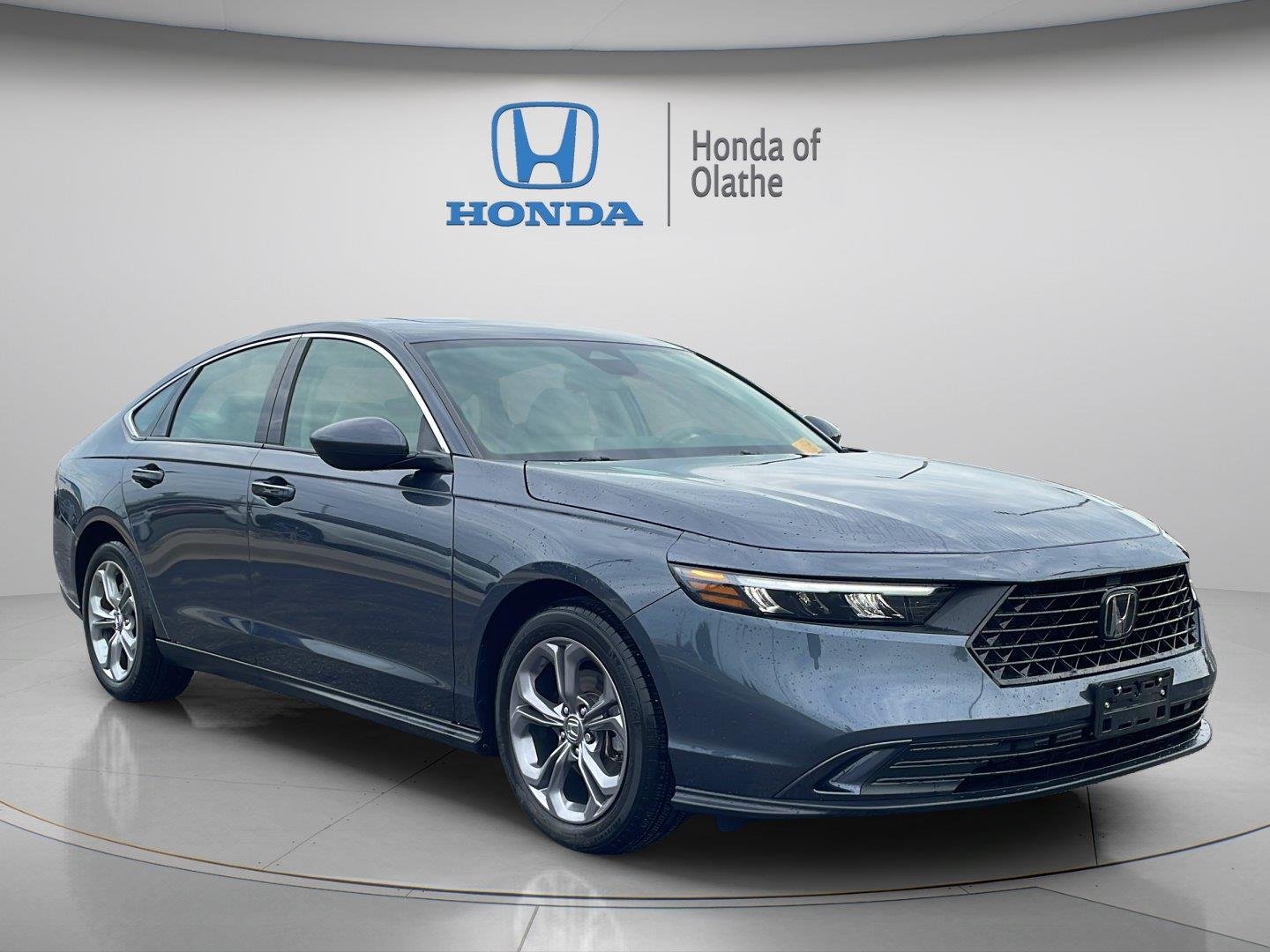 Certified Used 2024 Meteorite Gray Metallic Honda EX image 1