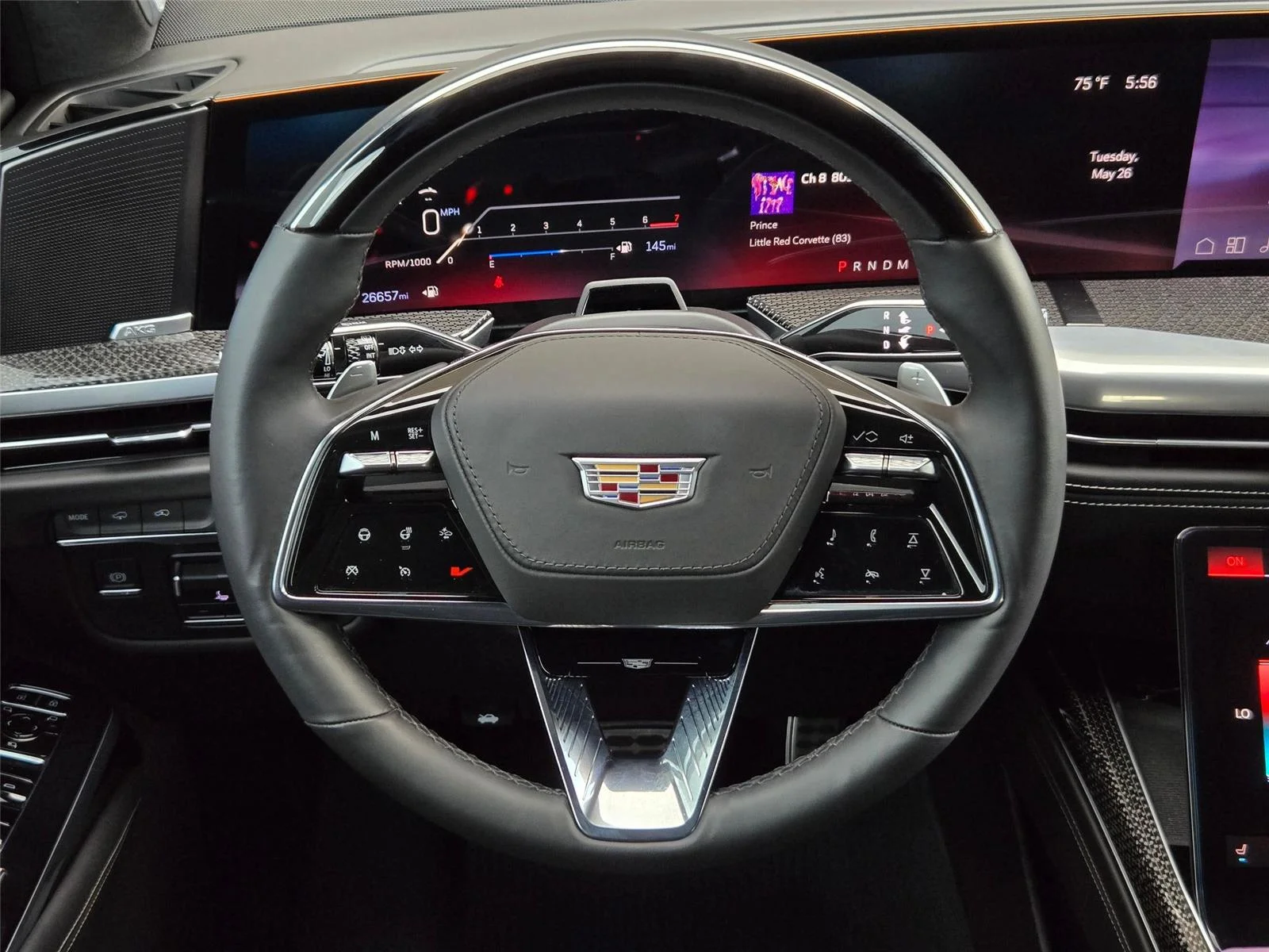 Used 2025 Black Raven Cadillac AWD V-Series image 16